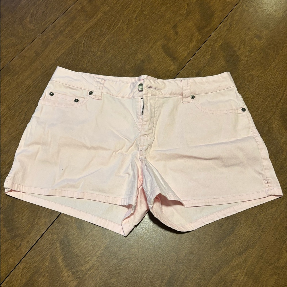 SO stretch, size 11 light pink jeans